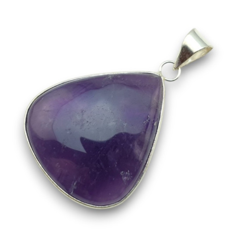 Amethyst pendant 48x33 mm no 104 Amethyst pendant 48x33 mm no 104