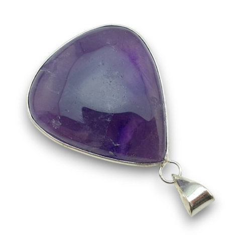 Amethyst pendant 48x33 mm no 104 Amethyst pendant 48x33 mm no 104