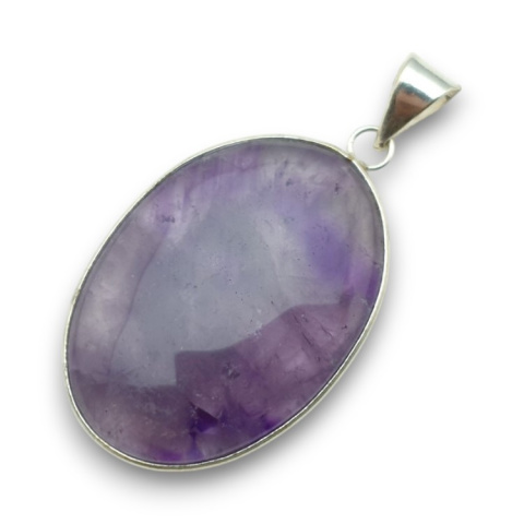Amethyst pendant 52x29 mm no 108