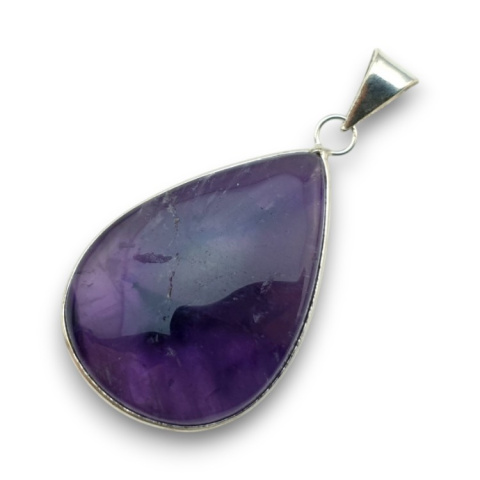 Amethyst pendant 62x28 mm no 118 Amethyst pendant 62x28 mm no 118