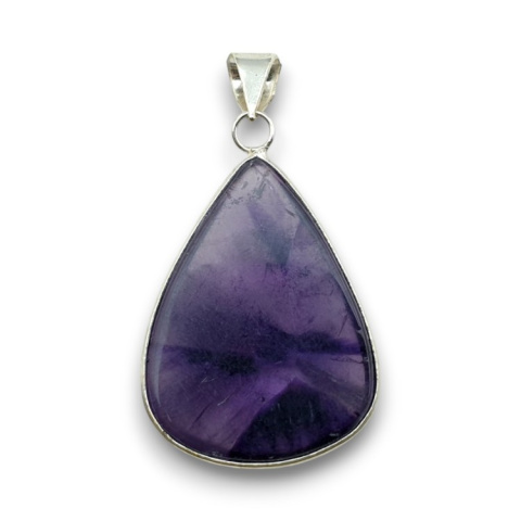 Amethyst pendant 69x29 mm no 125 Amethyst pendant 69x29 mm no 125