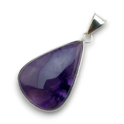 Amethyst pendant 77x25 mm no 133 Amethyst pendant 77x25 mm no 133