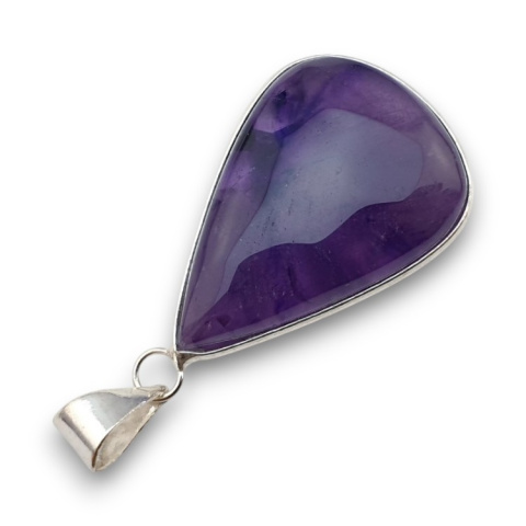 Amethyst pendant 77x25 mm no 133 Amethyst pendant 77x25 mm no 133