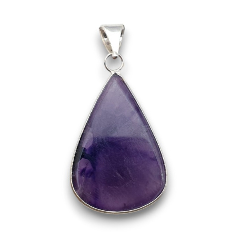 Amethyst pendant 77x25 mm no 133 Amethyst pendant 77x25 mm no 133