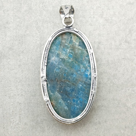 Apatite pendant 37x21 mm no 78 Apatite pendant 37x21 mm no 78