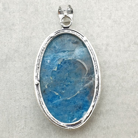 Apatite pendant 39x25 mm no 87 Apatite pendant 39x25 mm no 87
