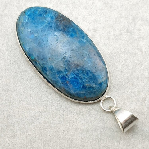 Apatite pendant 40x22 mm no 116 Apatite pendant 40x22 mm no 116