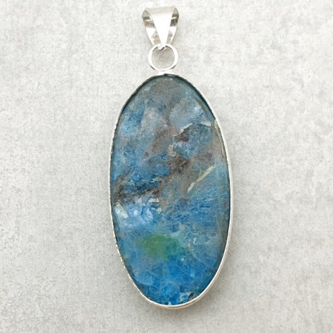 Apatite pendant 40x22 mm no 116 Apatite pendant 40x22 mm no 116