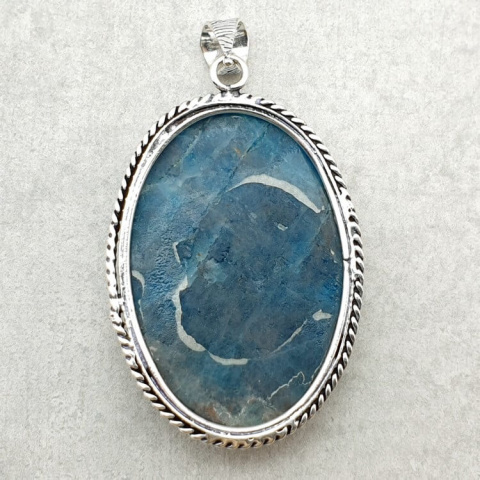 Apatite pendant 42x29 mm no. 74 Apatite pendant 42x29 mm no. 74