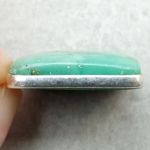 Chrysoprase pendant 23x19 mm no. 94 Chrysoprase pendant 23x19 mm no. 94