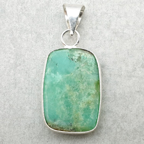 Chrysoprase pendant 24x17 mm no. 151 Chrysoprase pendant 24x17 mm no. 151
