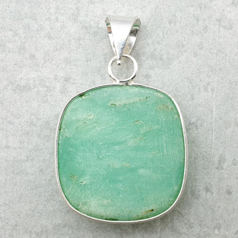 Chrysoprase pendant 26x24 mm no. 103 Chrysoprase pendant 26x24 mm no. 103