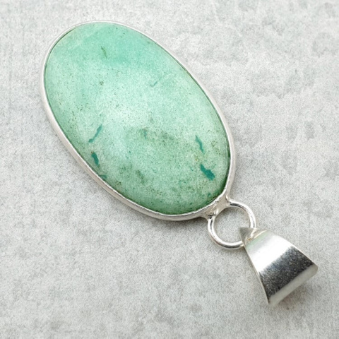 Chrysoprase pendant 27x17 mm no. 148 Chrysoprase pendant 27x17 mm no. 148