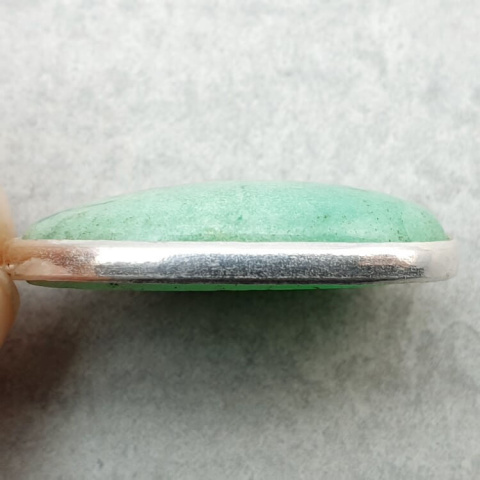 Chrysoprase pendant 27x17 mm no. 148 Chrysoprase pendant 27x17 mm no. 148