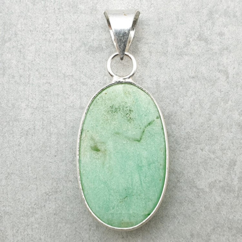 Chrysoprase pendant 27x17 mm no. 148 Chrysoprase pendant 27x17 mm no. 148