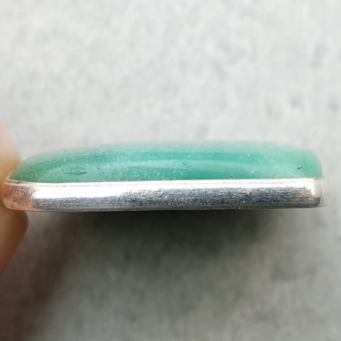 Chrysoprase pendant 29x26 mm no. 81 Chrysoprase pendant 29x26 mm no. 81