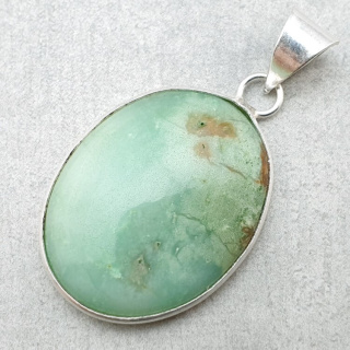 Chrysoprase pendant 30x24 mm no. 115