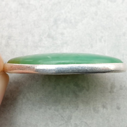 Chrysoprase pendant 31x20 mm no 122 Chrysoprase pendant 31x20 mm no 122