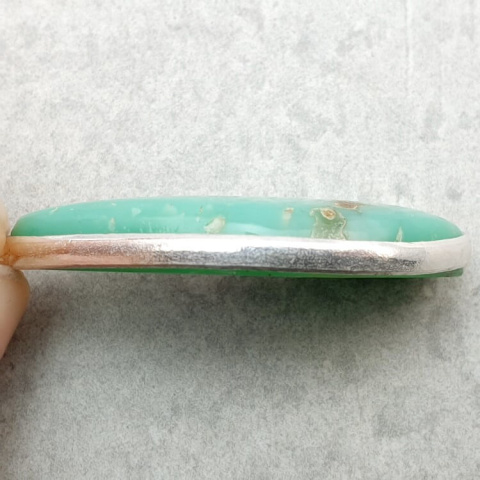 Chrysoprase pendant 33x15 mm no 150 Chrysoprase pendant 33x15 mm no 150