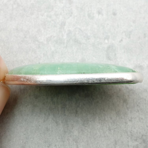 Chrysoprase pendant 33x18 mm no 97 Chrysoprase pendant 33x18 mm no 97