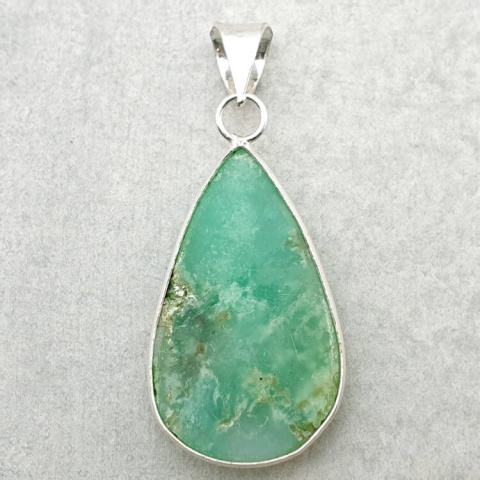 Chrysoprase pendant 33x20 mm no. 86 Chrysoprase pendant 33x20 mm no. 86