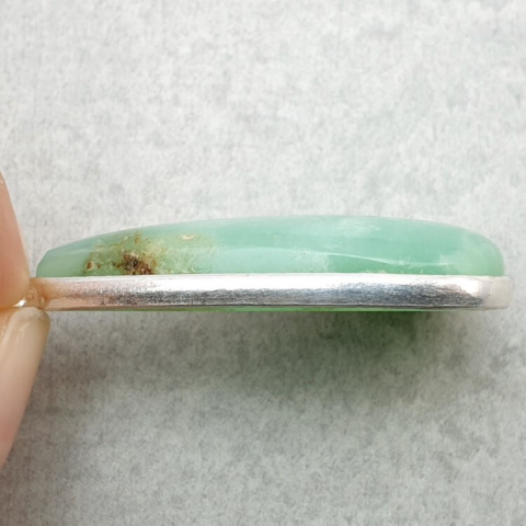 Chryzopraz zawieszka 34x17 mm nr 135 Chryzopraz zawieszka 34x17 mm nr 135