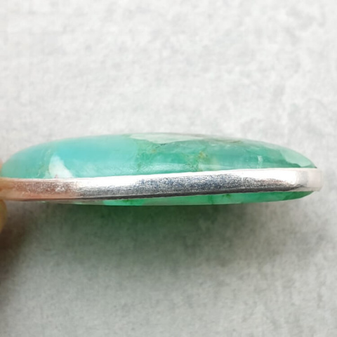 Chrysoprase pendant 34x18 mm no. 146 Chrysoprase pendant 34x18 mm no. 146