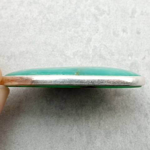 Chrysoprase pendant 35x21 mm no 98 Chrysoprase pendant 35x21 mm no 98