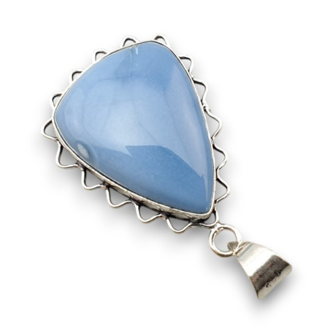 Blue opal pendant 29x22 mm no 79 Blue opal pendant 29x22 mm no 79