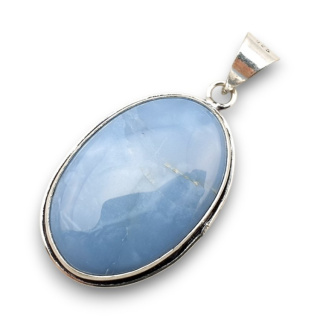 Blue opal pendant 33x22 mm no 83