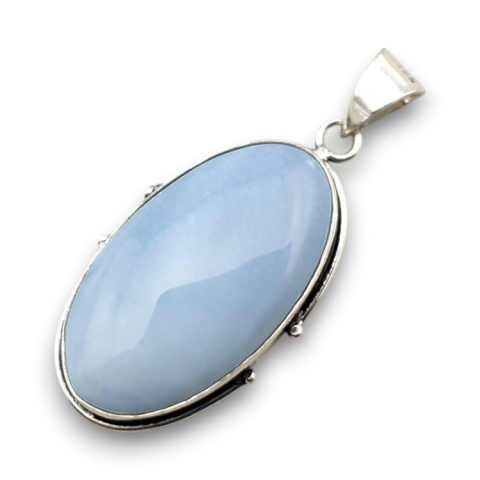 Blue opal pendant 35x20 mm no 110 Blue opal pendant 35x20 mm no 110