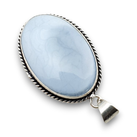 Blue opal pendant 37x25 mm no 70 Blue opal pendant 37x25 mm no 70
