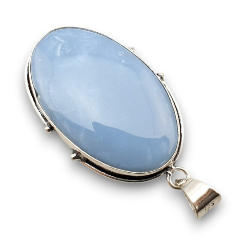 Blue opal pendant 38x23 mm no 103 Blue opal pendant 38x23 mm no 103
