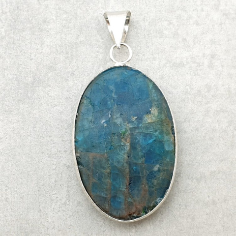 Apatite pendant 36x24 mm no 119 Apatite pendant 36x24 mm no 119