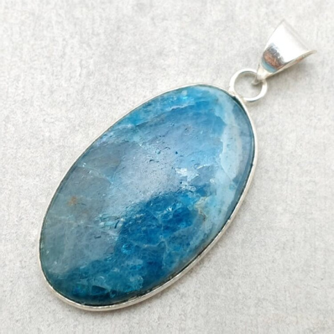 Apatite pendant 38x23 mm no 126 Apatite pendant 38x23 mm no 126
