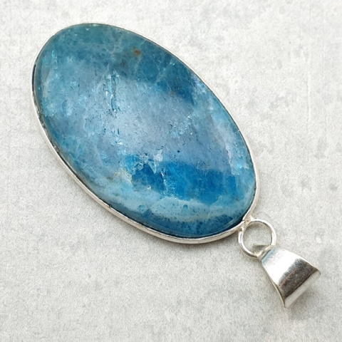 Apatite pendant 38x23 mm no 126 Apatite pendant 38x23 mm no 126