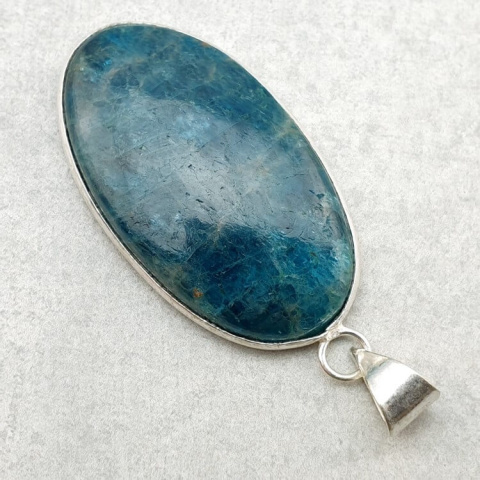 Apatite pendant 40x23 mm no 128 Apatite pendant 40x23 mm no 128