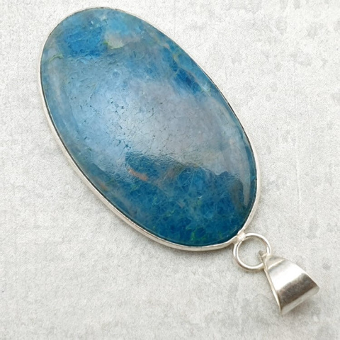 Apatite pendant 42x25 mm no 137 Apatite pendant 42x25 mm no 137