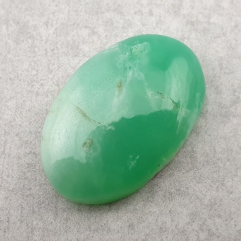 Chrysoprase cabochon 25x17 mm no 167 Chrysoprase cabochon 25x17 mm no 167