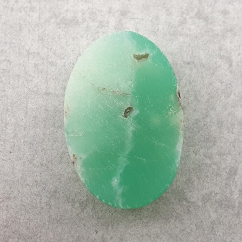Chrysoprase cabochon 25x17 mm no 167 Chrysoprase cabochon 25x17 mm no 167