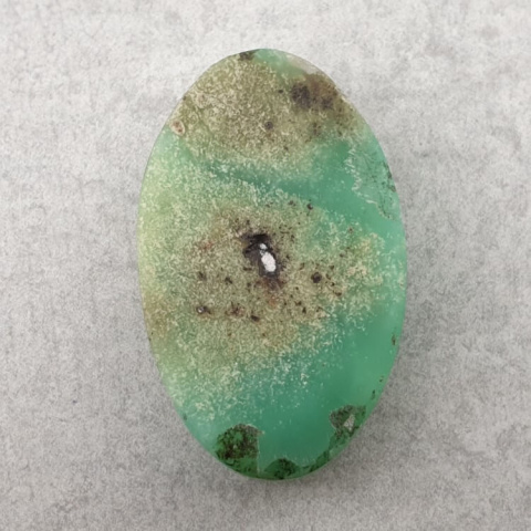 Chrysoprase cabochon 28x18 mm no. 162 Chrysoprase cabochon 28x18 mm no. 162