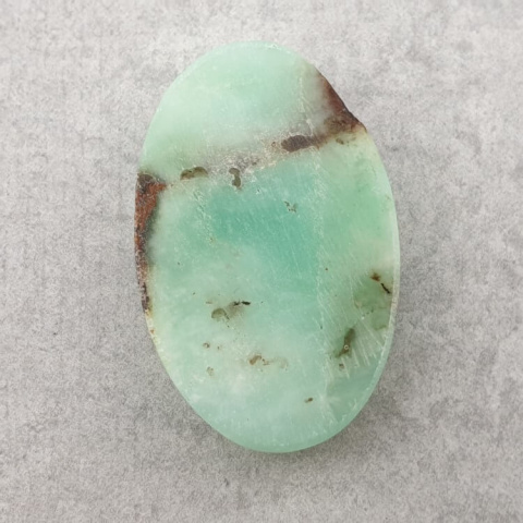 Chrysoprase cabochon 30x19 mm no. 155 Chrysoprase cabochon 30x19 mm no. 155