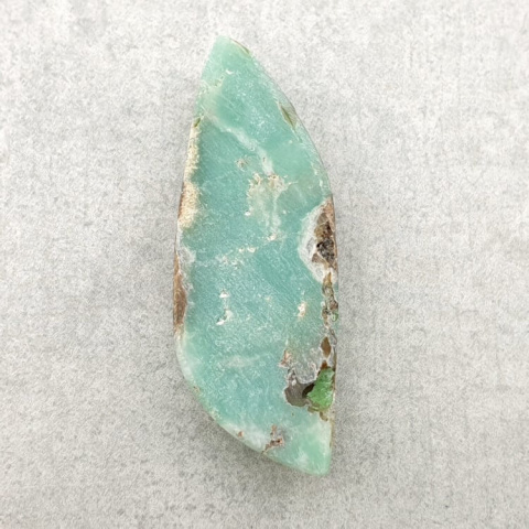 Chrysoprase cabochon 34x13 mm no 175 Chrysoprase cabochon 34x13 mm no 175