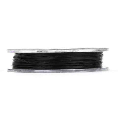 Silicone eraser flat black 0.8 mm spool Silicone eraser flat black 0.8 mm spool