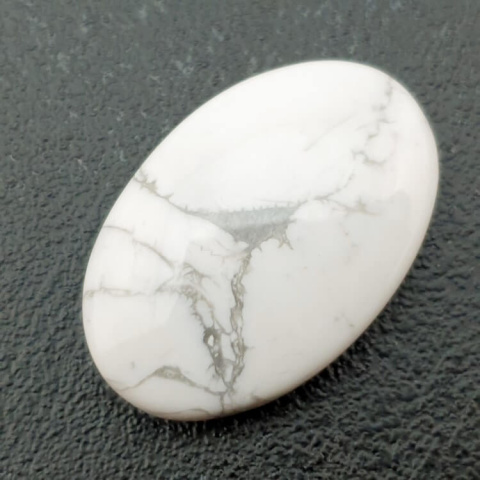 Howlite cabochon 28x19 mm no 78 Howlite cabochon 28x19 mm no 78