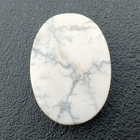 Howlite cabochon 29x21 mm no 42 Howlite cabochon 29x21 mm no 42