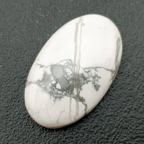 Howlite cabochon 30x18 mm no 60 Howlite cabochon 30x18 mm no 60