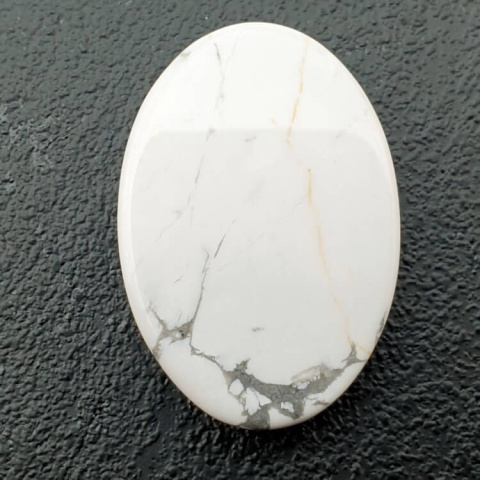 Howlite cabochon 30x21 mm no 19 Howlite cabochon 30x21 mm no 19