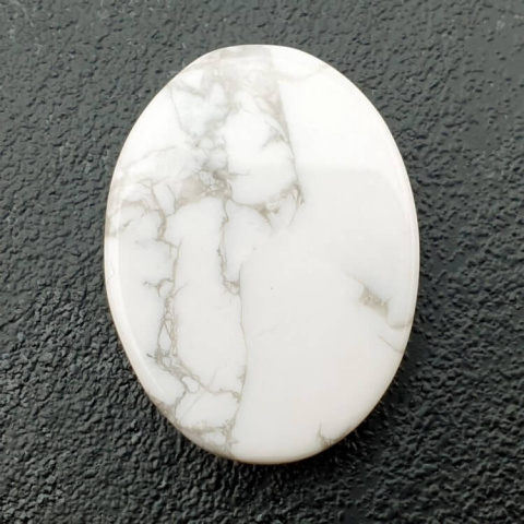 Howlite cabochon 30x22 mm no 21 Howlite cabochon 30x22 mm no 21