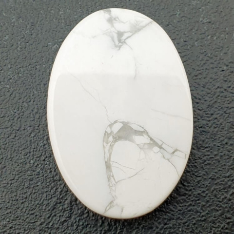 Howlite cabochon 34x24 mm no. 46 Howlite cabochon 34x24 mm no. 46